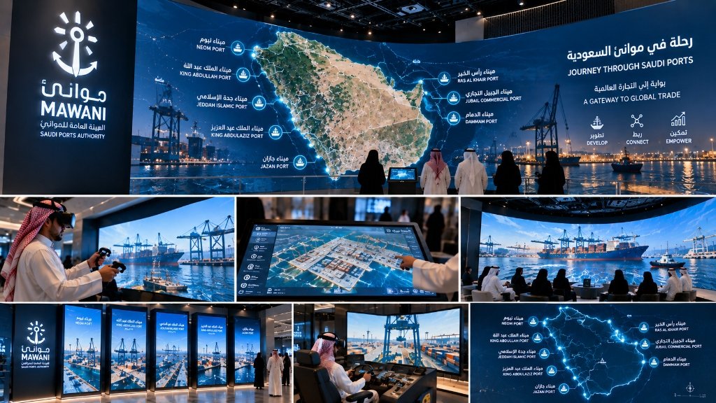 Journey Through Saudi Ports & Immersive Suite